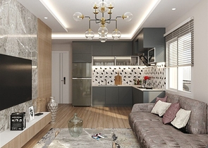 Комплекс всего в 600 метрах от моря в городе Мерсин