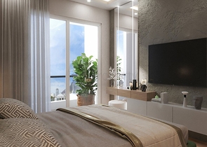 Комплекс всего в 600 метрах от моря в городе Мерсин