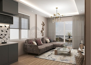 Комплекс всего в 600 метрах от моря в городе Мерсин