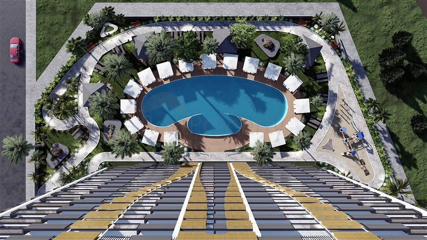 Инвестиционный проект в 500м от моря в Мерсине