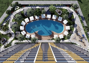 Инвестиционный проект в 500м от моря в Мерсине