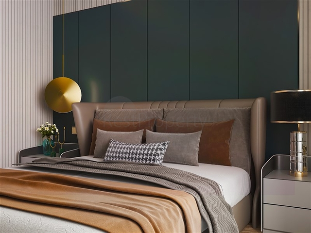 Новый жилой комплекс на стадии строительства в районе Эрдемли