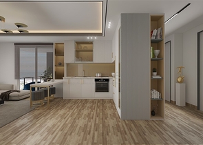 Новый жилой комплекс на стадии строительства в районе Эрдемли