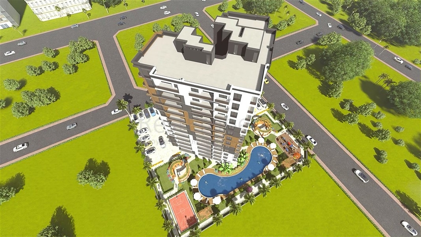 Новый проект от застройщика в районе Эрдемли