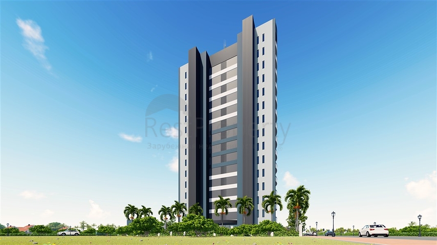 Жилой комплекс с минимальной инфраструктурой в Мерсине