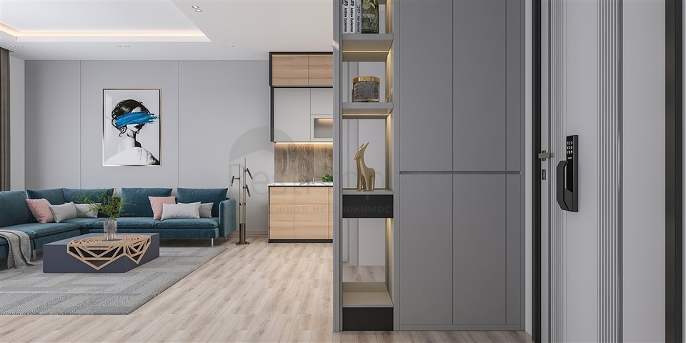 Жилой комплекс с минимальной инфраструктурой в Мерсине