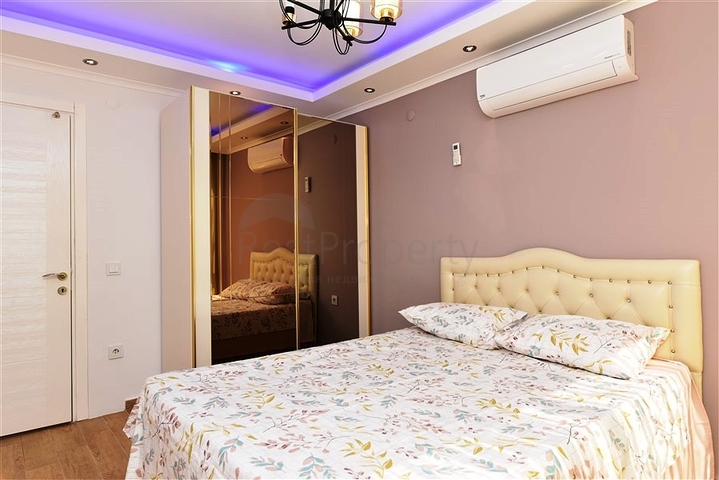 Квартира 1+1 в районе Махмутлар на расстоянии всего 350 метров до моря 