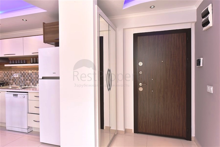 Квартира 1+1 в районе Махмутлар на расстоянии всего 350 метров до моря 