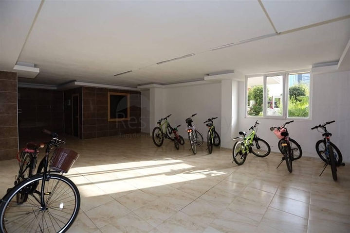 Квартира 1+1 в районе Махмутлар на расстоянии всего 350 метров до моря 