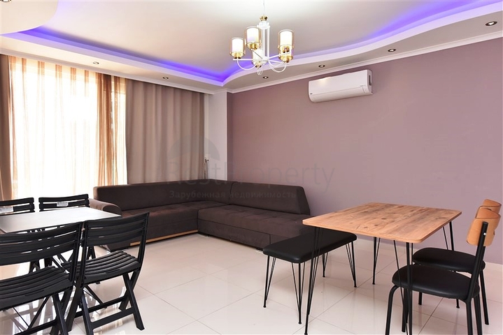 Квартира 1+1 в районе Махмутлар на расстоянии всего 350 метров до моря 