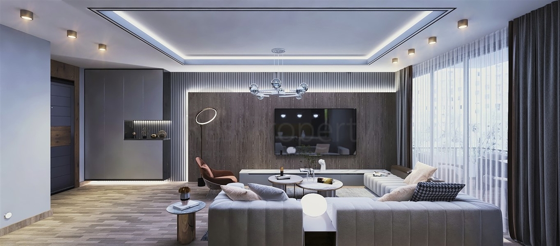 Инвестиционный проект на стадии строительства в Мерсине в 500 м от моря