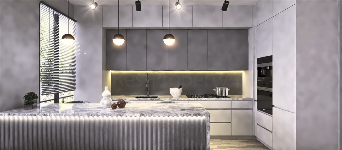 Инвестиционный проект на стадии строительства в Мерсине в 500 м от моря