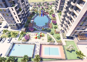 Инвестиционный проект на стадии строительства в Мерсине в 500 м от моря