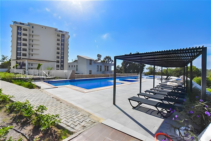 Квартира 1+1 в новом комплексе в районе Авсаллар