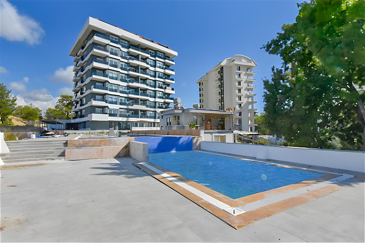 Квартира 1+1 в новом комплексе в районе Авсаллар