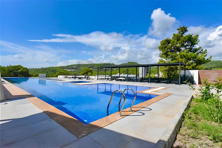 Квартира 1+1 в новом комплексе в районе Авсаллар