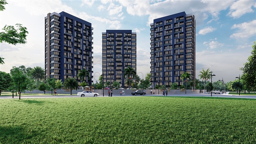 Новый инвестиционный проект с планировками 1+1 и 2+1 в районе Тедже