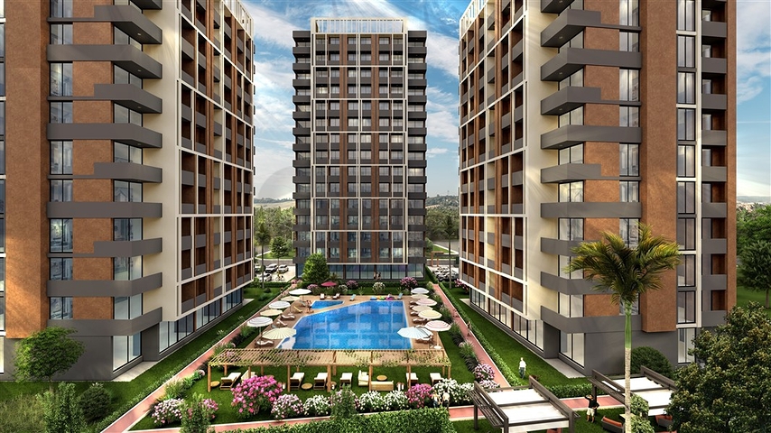 Жилой комплекс с инфраструктурой в Эрдемли