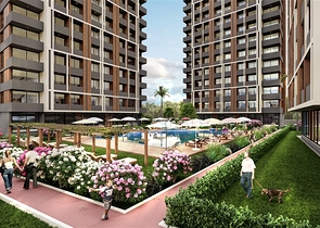 Жилой комплекс с инфраструктурой в Эрдемли