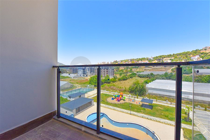 Апартаменты 2+1 с видом на горы