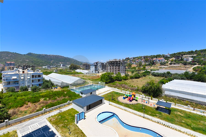 Апартаменты 2+1 с видом на горы