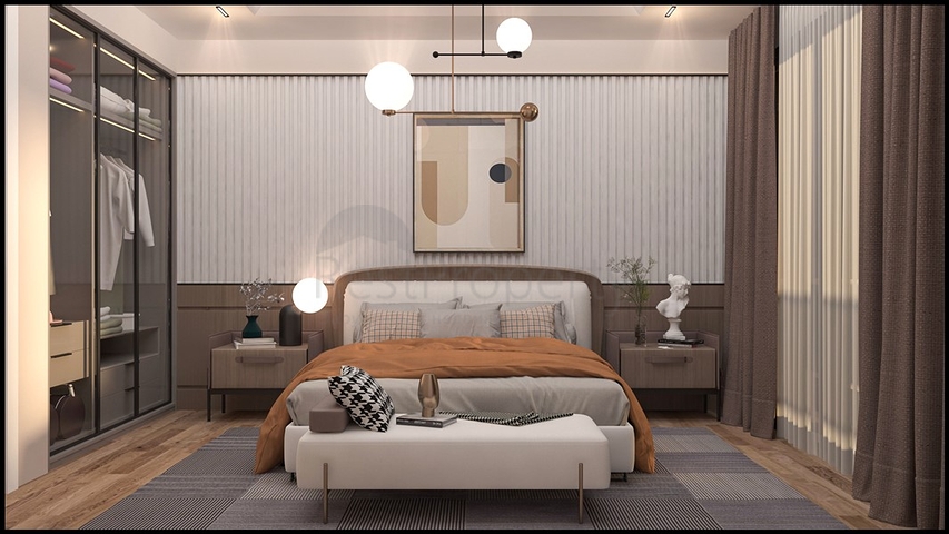 Новый проект в районе Томюк в шаговой доступности к морю