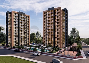 Новый проект в районе Томюк в шаговой доступности к морю