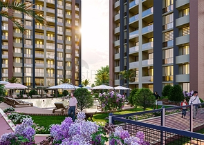 Новый проект в районе Томюк в шаговой доступности к морю