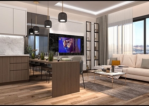 Новый проект в районе Томюк в шаговой доступности к морю