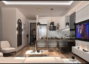 Новый проект в районе Томюк в шаговой доступности к морю