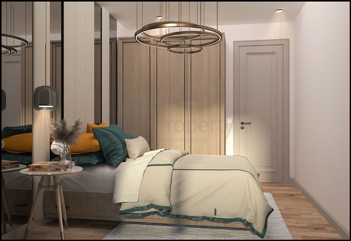 Квартира в центральном районе Мерсина с потенциалом сдачи в аренду