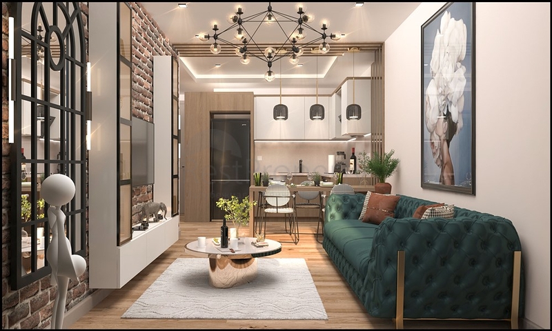 Квартира в центральном районе Мерсина с потенциалом сдачи в аренду