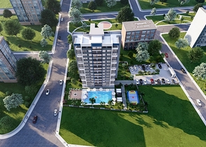 Квартира в центральном районе Мерсина с потенциалом сдачи в аренду