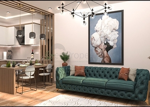 Квартира в центральном районе Мерсина с потенциалом сдачи в аренду