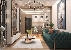 Квартира в центральном районе Мерсина с потенциалом сдачи в аренду