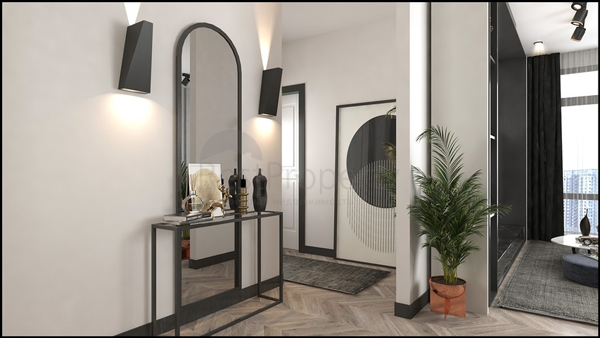 Новый перспективный проект на этапе строительства в районе Эрдемли