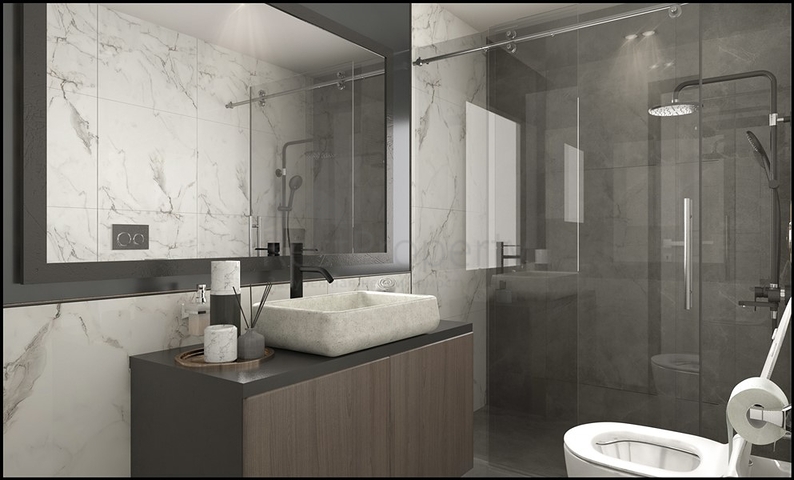 Новый перспективный проект на этапе строительства в районе Эрдемли