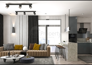 Новый перспективный проект на этапе строительства в районе Эрдемли