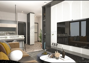 Новый перспективный проект на этапе строительства в районе Эрдемли