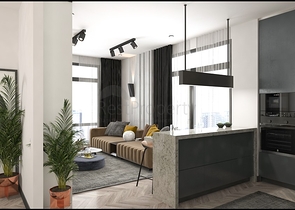 Новый перспективный проект на этапе строительства в районе Эрдемли