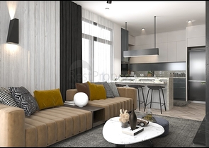 Новый перспективный проект на этапе строительства в районе Эрдемли