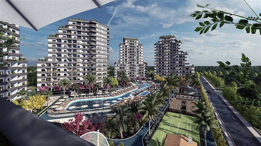 Новый комплекс отельного типа в Мерсине