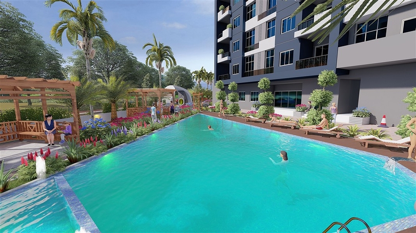 Новый строящийся комплекс в Тедже