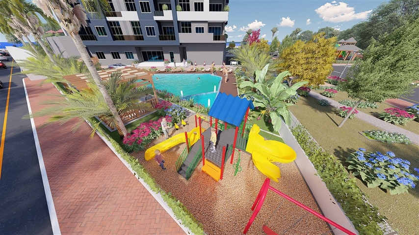 Новый строящийся комплекс в Тедже