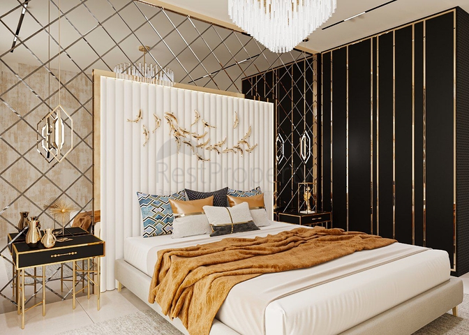 Квартира 2+1 в одном из лучших комплексов в центре Алании