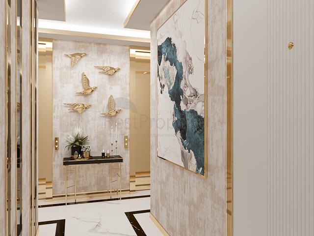 Квартира 2+1 в одном из лучших комплексов в центре Алании