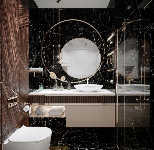 Квартира 2+1 в одном из лучших комплексов в центре Алании