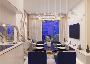 Квартира 2+1 в одном из лучших комплексов в центре Алании