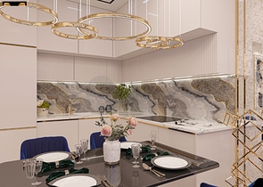 Квартира 2+1 в одном из лучших комплексов в центре Алании