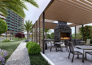 Инвестиционный проект в районе Мезитли в Тедже в 850 м от моря